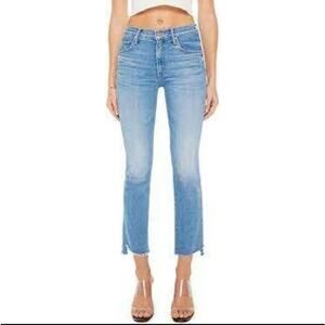 Splendid Blue Raw Flare Hem High Rise Jeans Sz. 27